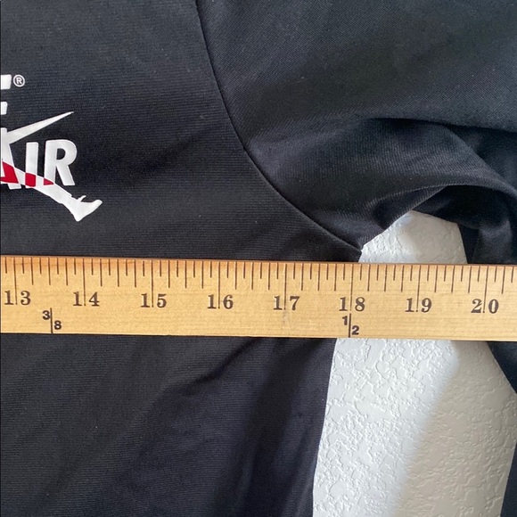 NIKE Air Jordan Full Zip Black Jacket Kids Size Large 12-13 Years Old - Picture 2 of 6